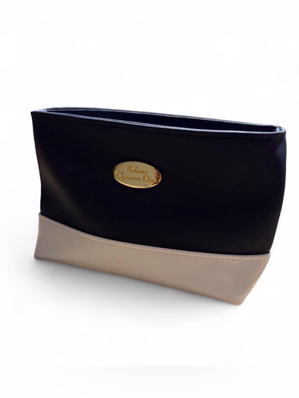 Dior Navy and White Cosmetic Case